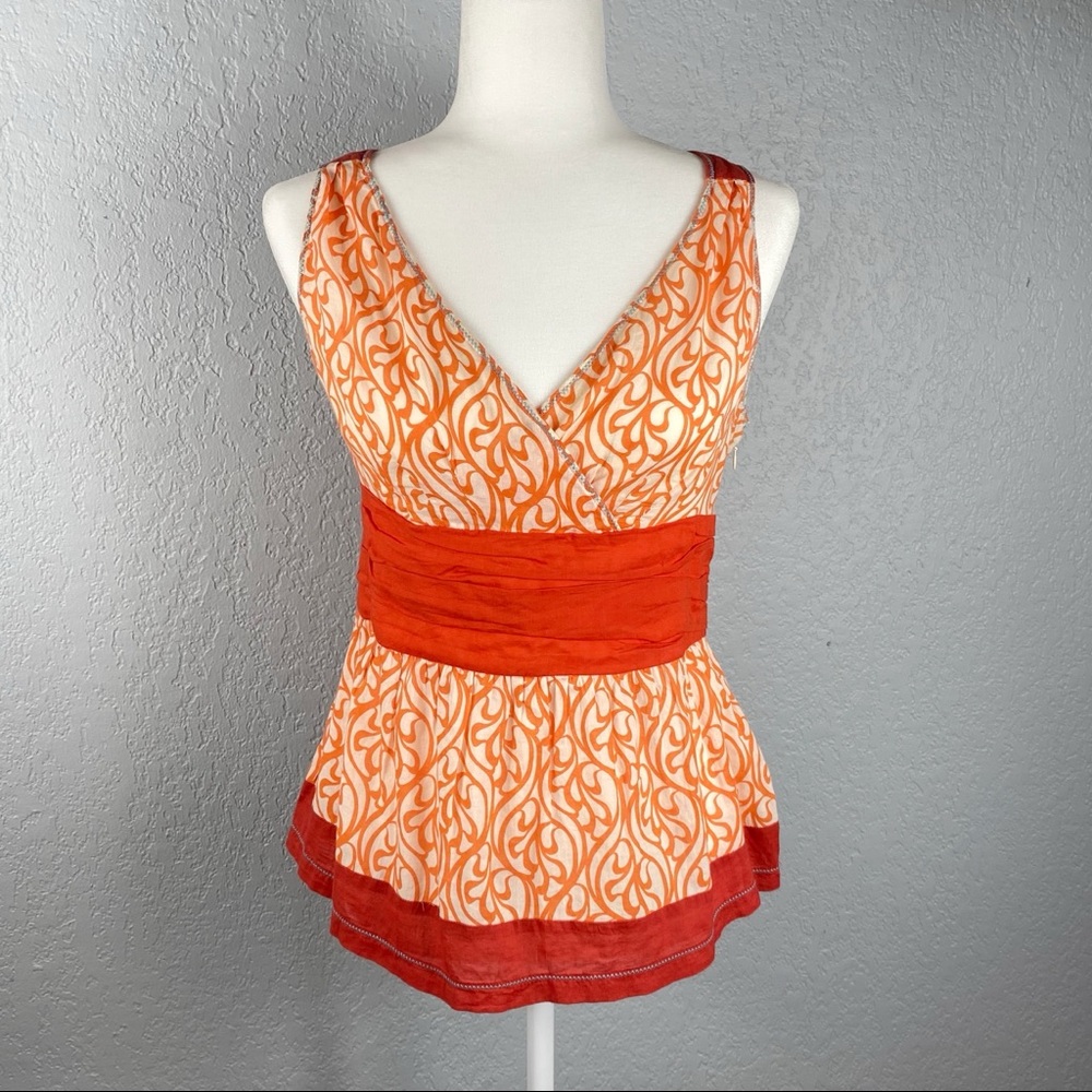 Anthropologie Sleeveless Blouse size 10